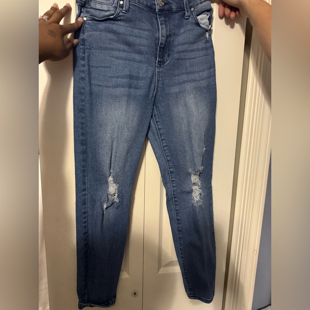 Celebrity Pink Hugh Rise Ankle Skinny Jeans